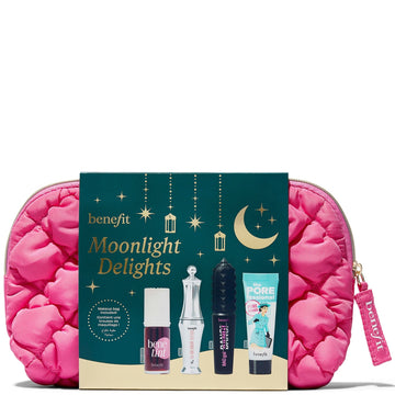 benefit Moonlight Delights Benetint, 24hr Brow Setter, BadGal Bang and Porefessional Gift Set (Worth £67)