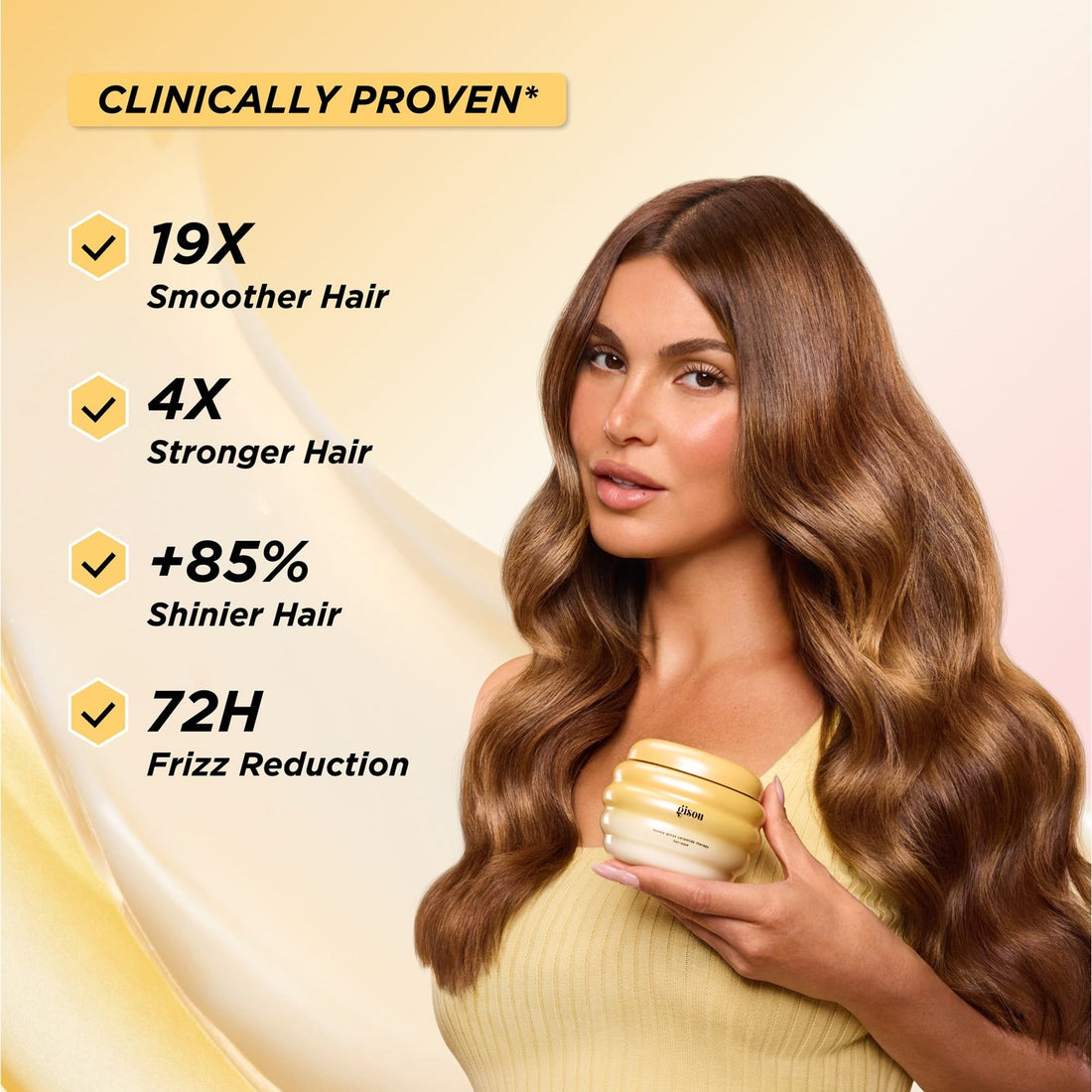 Gisou Honey Gloss Ceramide Therapy Hair Mask 230ml