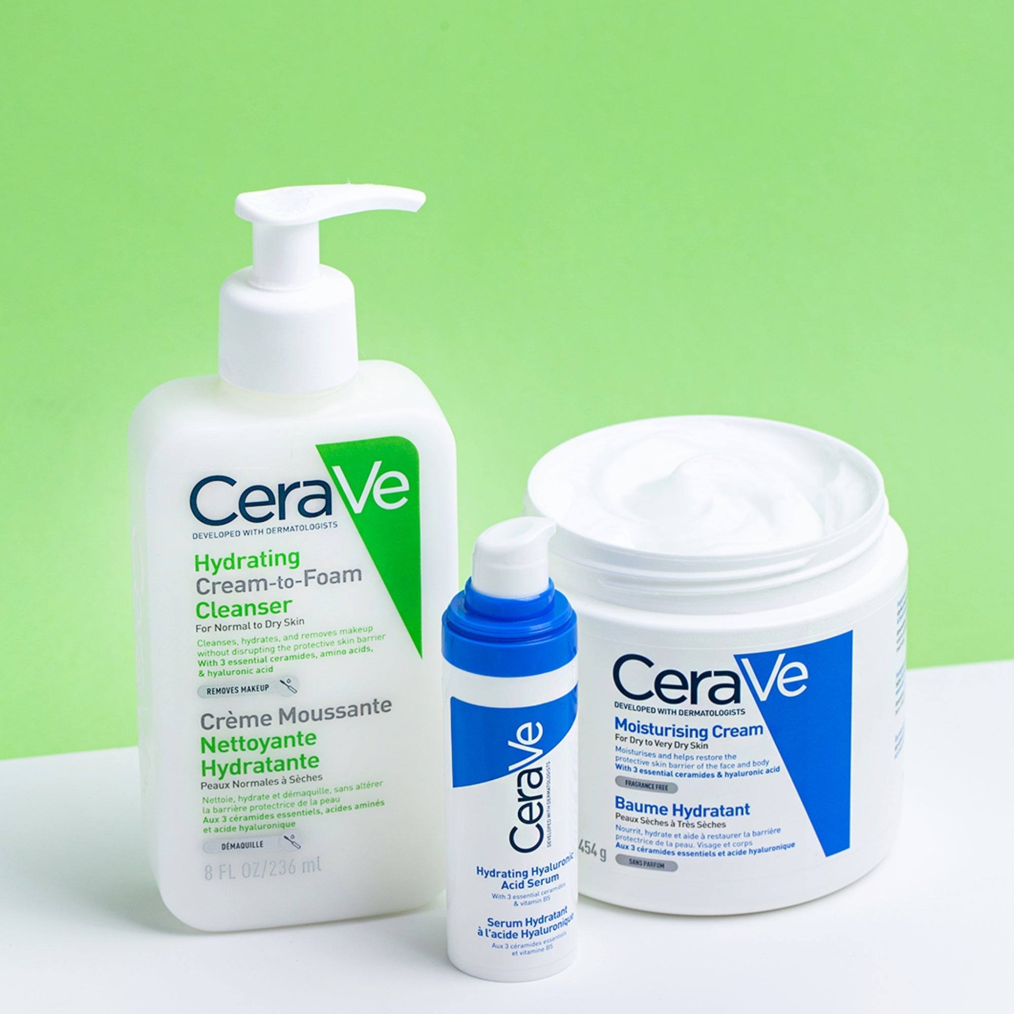CeraVe Hydrating Hyaluronic Acid Face Serum with Ceramides for All Skin Types 30ml