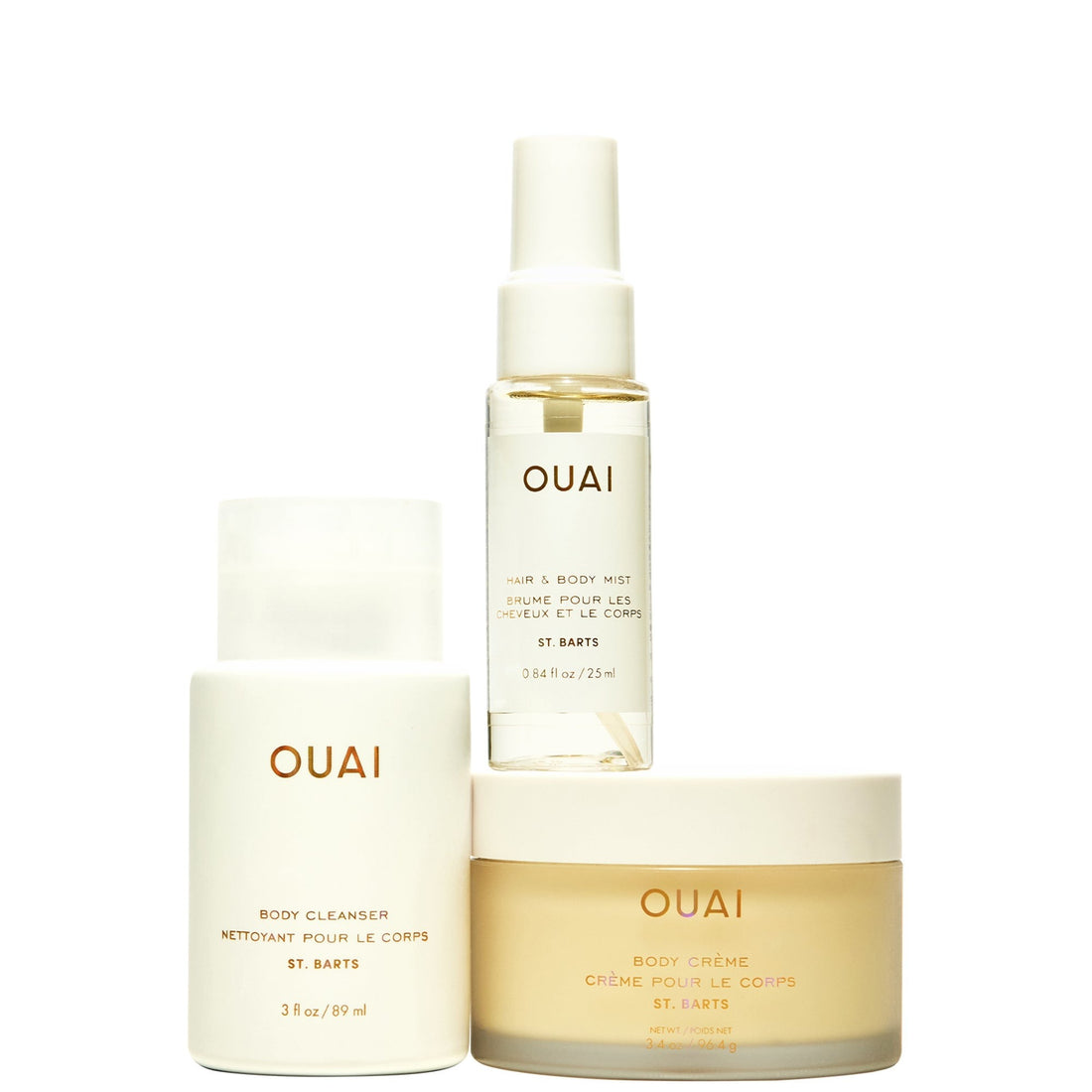 OUAI Wanna Get A-Ouai Travel Kit (Worth £40)