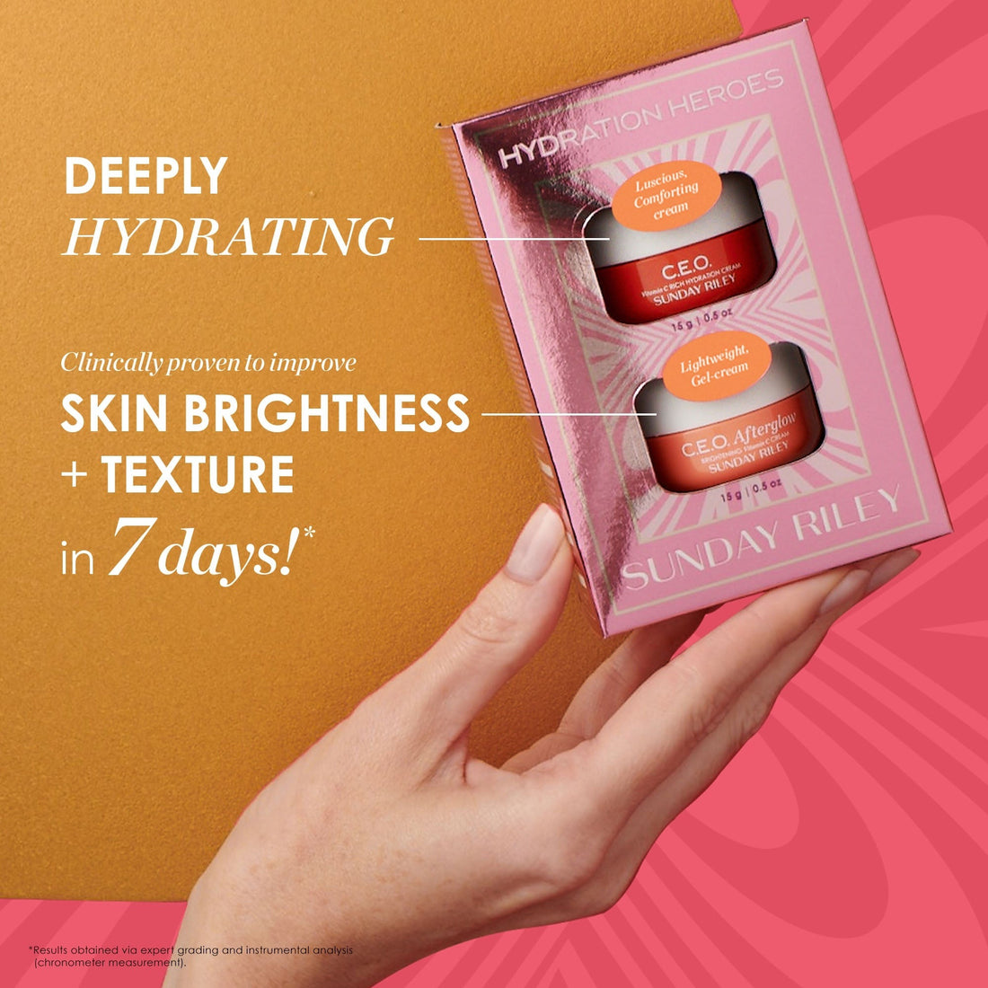 Sunday Riley Hydration heroes (Worth £40)