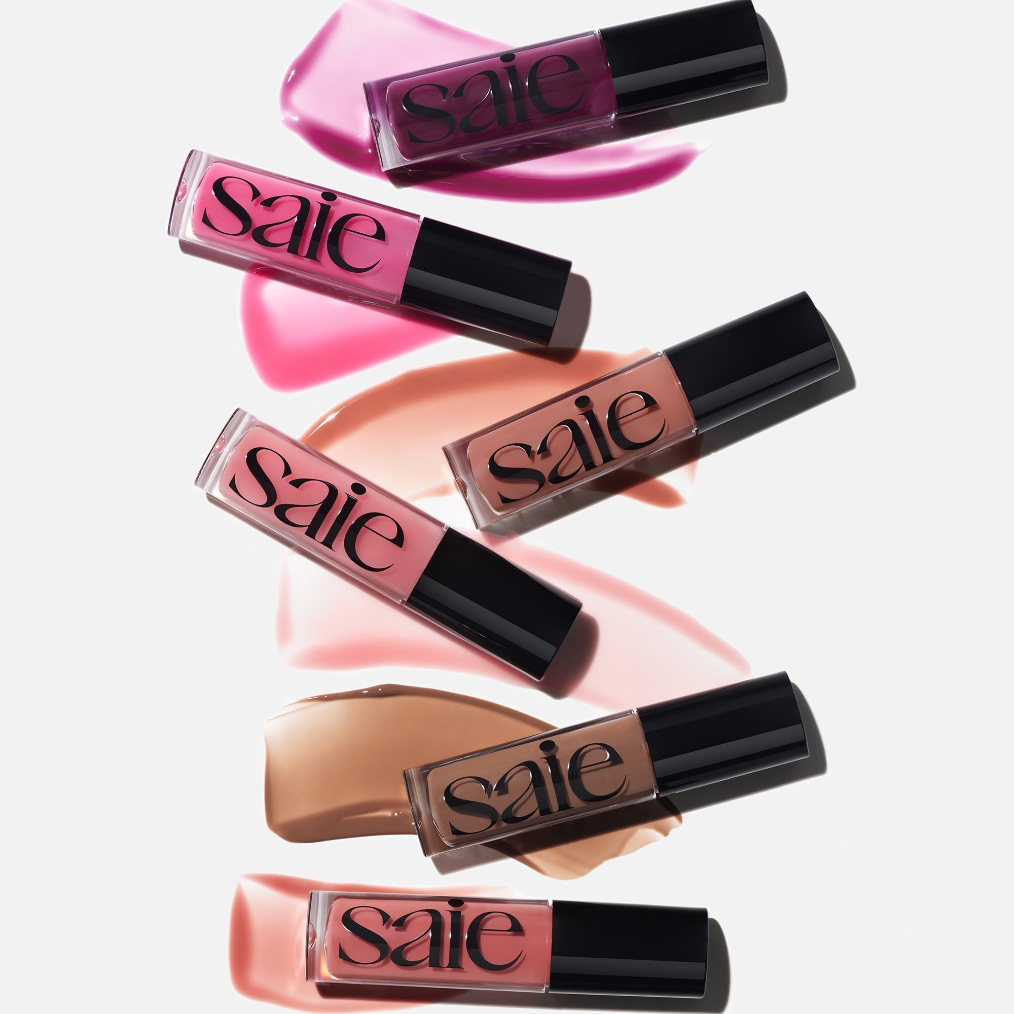 Saie Glossybounce Hydrating Lip Oil - Kiss
