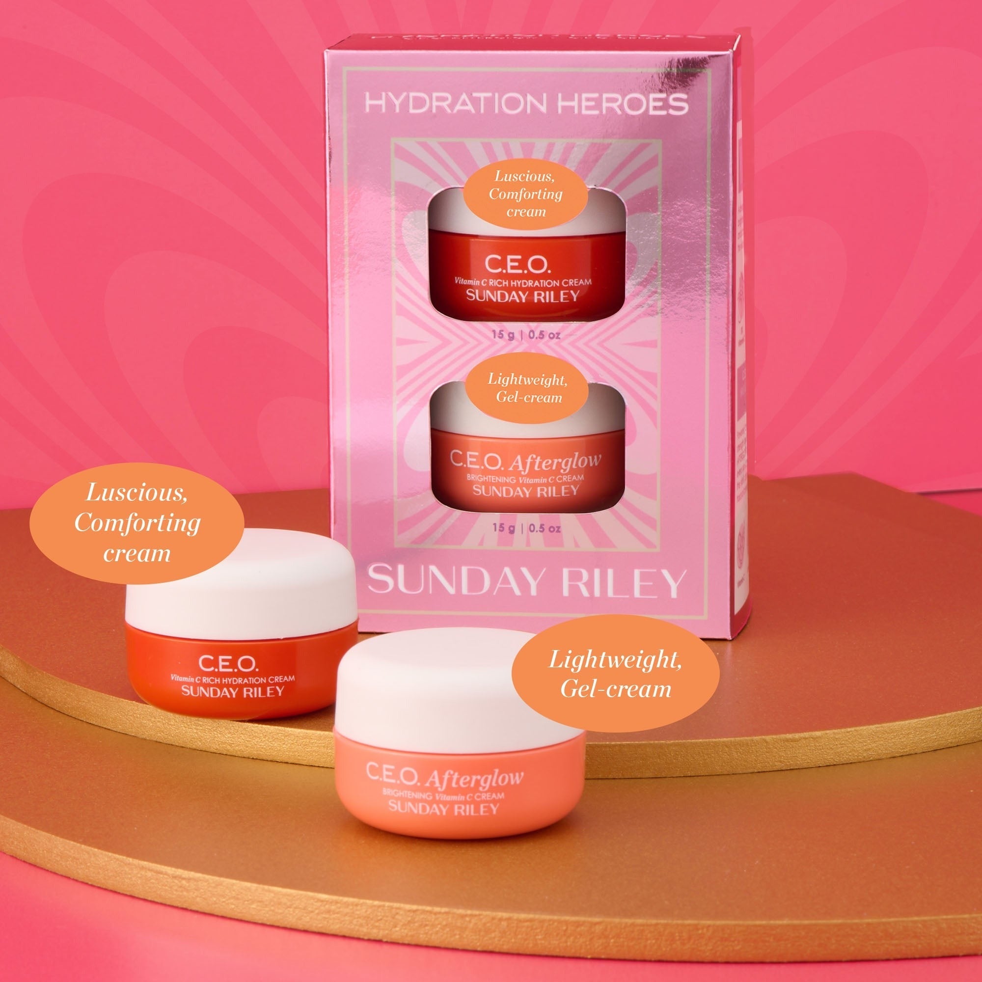 Sunday Riley Hydration heroes (Worth £40)