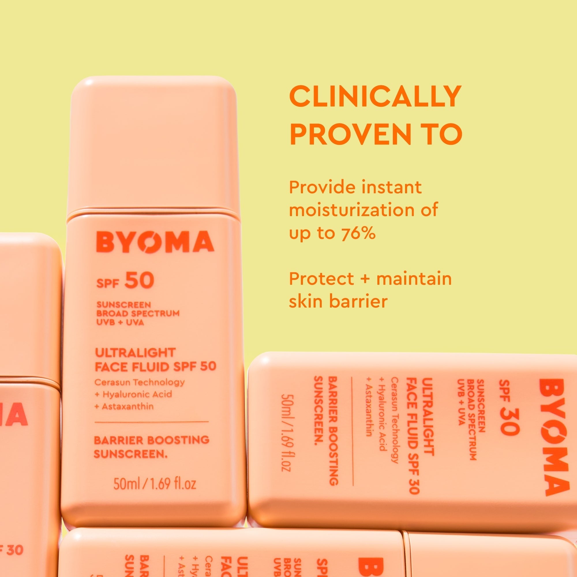 Byoma Ultralight Face Fluid SPF 30 50ml