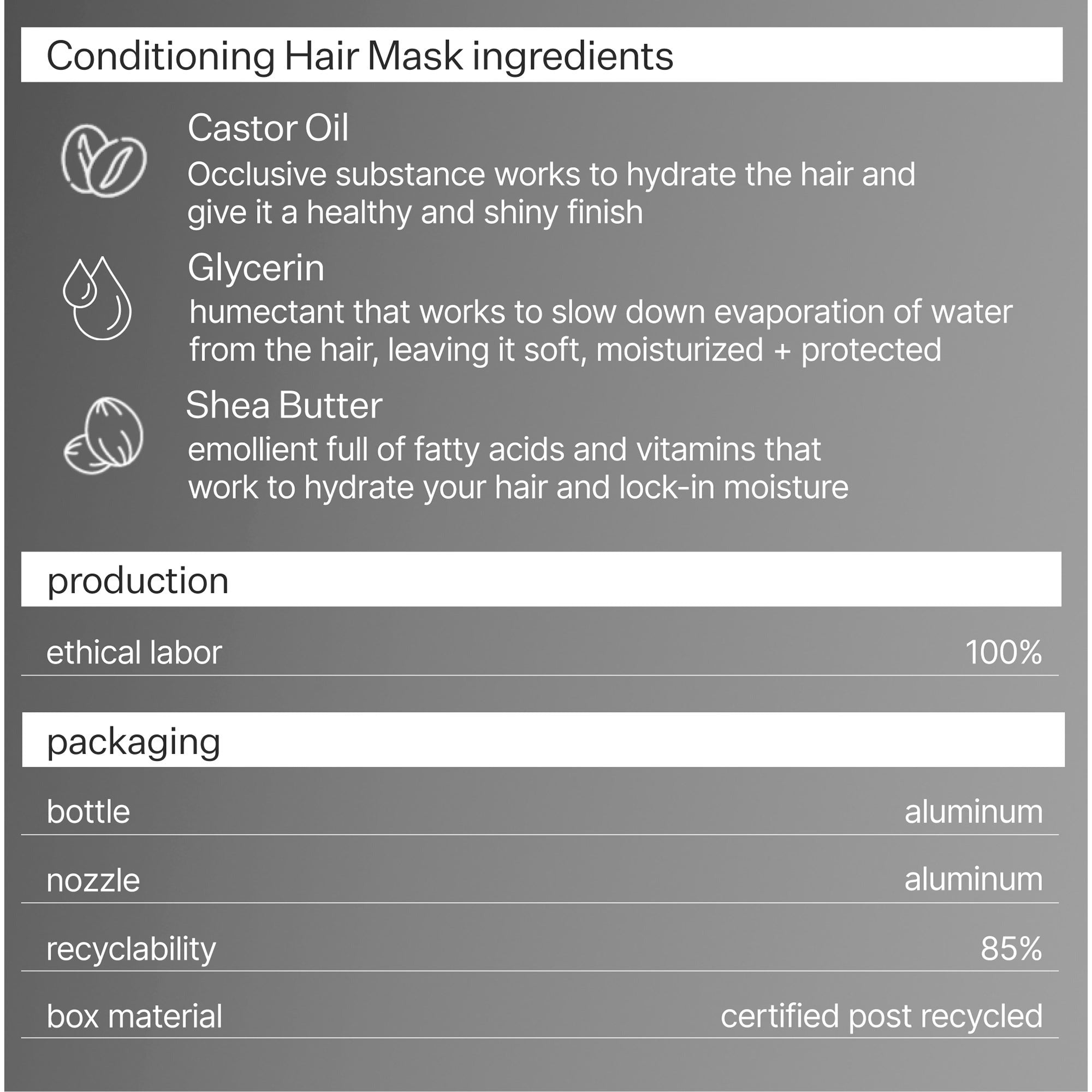 Act+Acre Conditioning Hair Mask 4.5 fl. oz