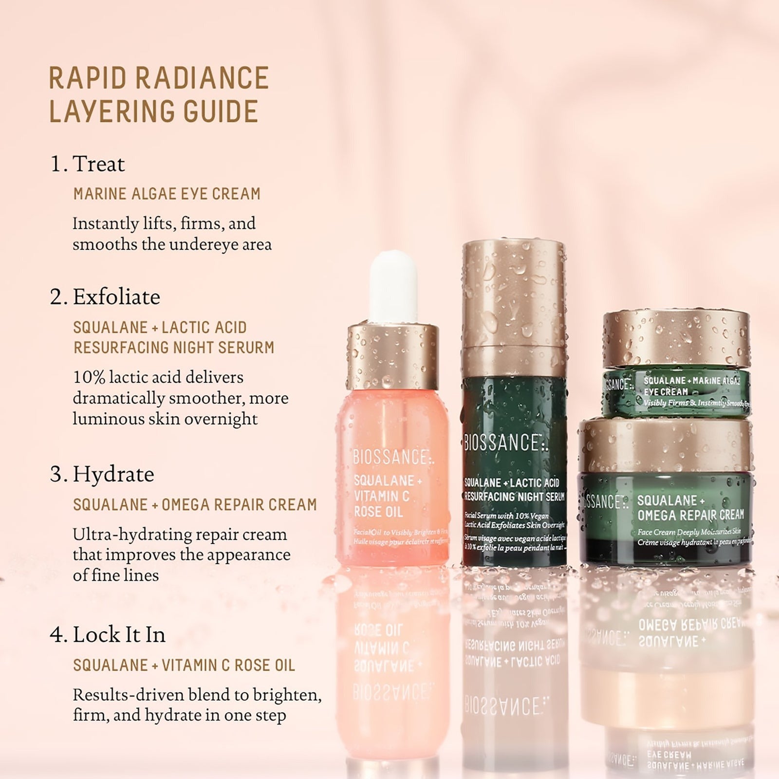 Biossance Rapid Radiance Set