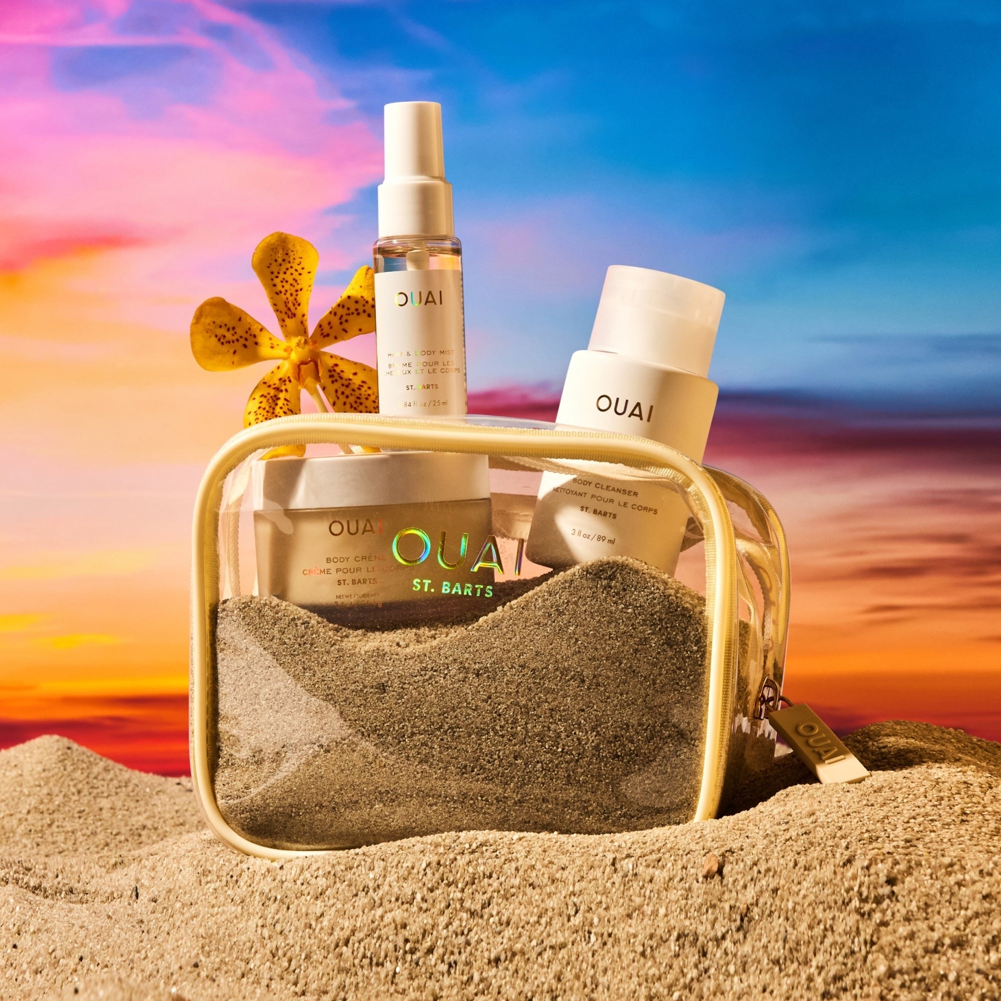 OUAI Wanna Get A-Ouai Travel Kit (Worth £40)