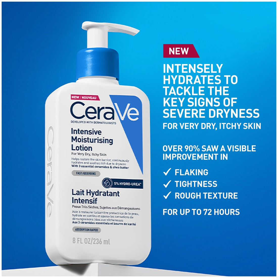 CeraVe Intensive Moisturising Lotion for Very Dry Skin 473ml