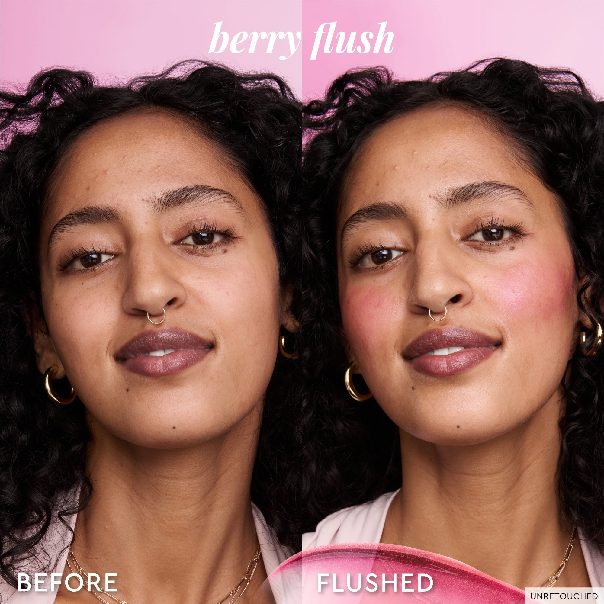 Glow Recipe Watermelon Glow Niacinamide Dewy Flush Brightening Serum Blush - Berry Flush