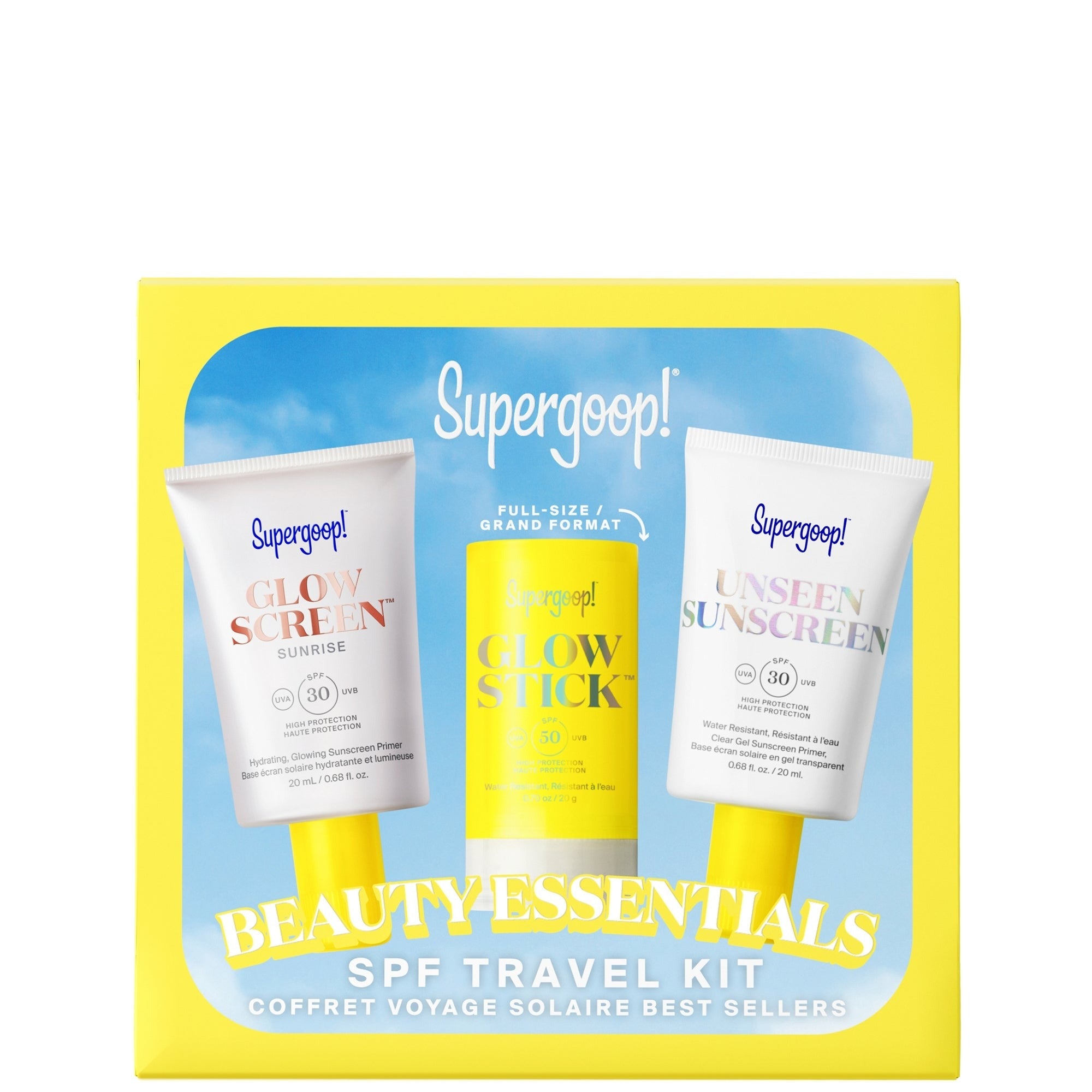 Supergoop! Beauty Essentials SPF Travel Kit