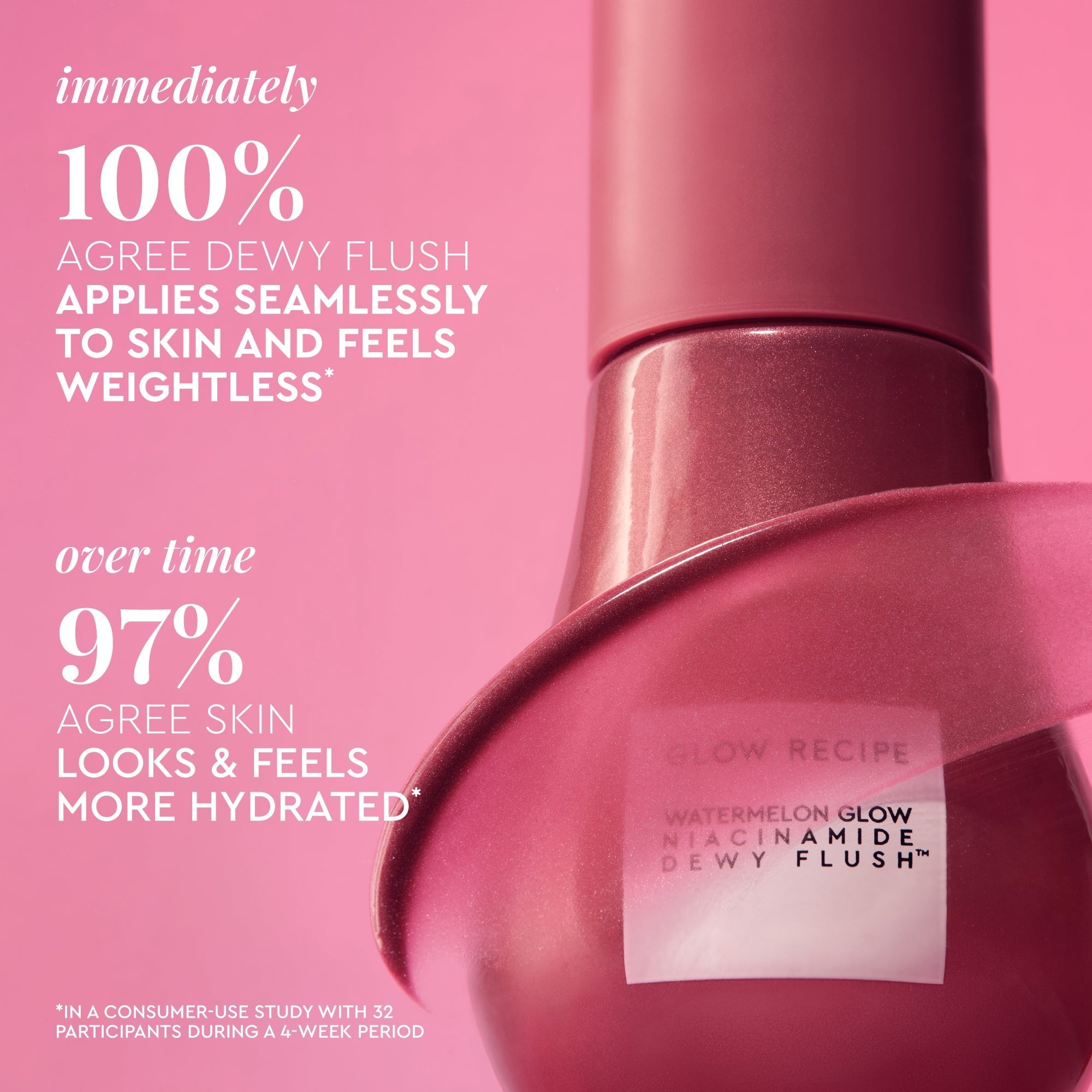 Glow Recipe Watermelon Glow Niacinamide Dewy Flush Brightening Serum Blush - Berry Flush